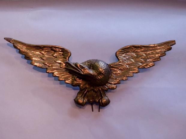Decorative Pressed Brass Eagle 