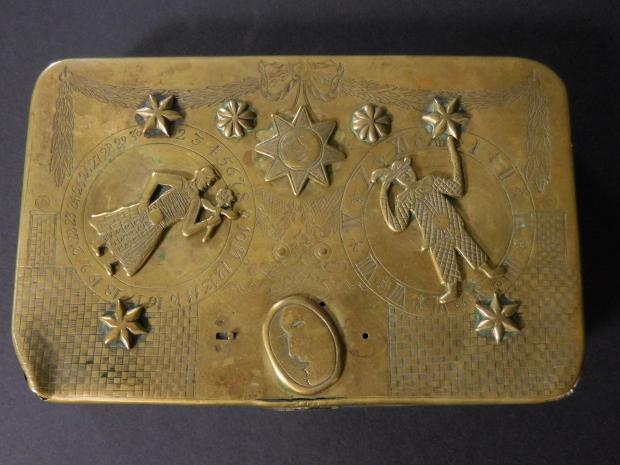 Eighteenth Century Brass Tobacco Box