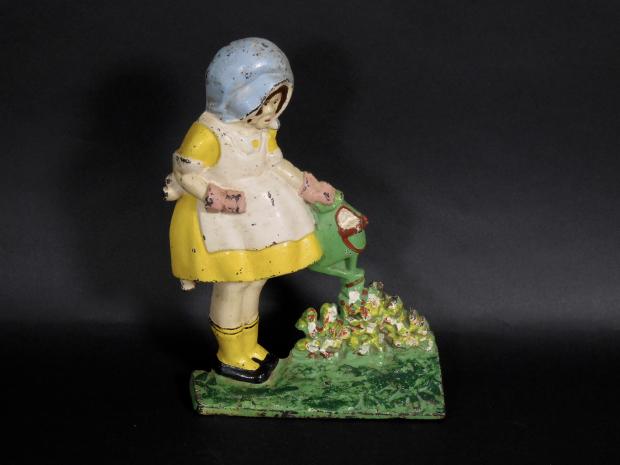 Mary Quite Contrary Cast Iron Doorstop