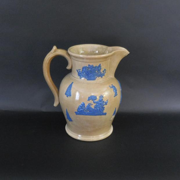 Monumental Ironstone Store Display Pitcher