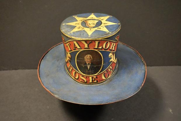 Fire Hat from the Taylor Hose Company