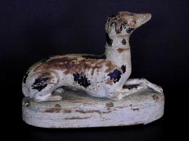 Carved And Painted Whippet