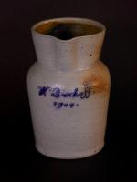 Stoneware Presentation Pitcher Attributed To D. P. Schenfelder