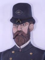 Carved Policeman Broadway Stage Prop