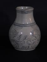 Richard Remmey Presentation Stoneware Pitcher 