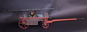 Fabulous Miniature Hand Pumper Fire Wagon 