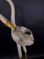 Folk Art Great White Herron