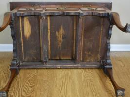 Queen Anne Walnut-Drake Foot Dressing Table