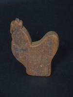 Carved Pine Chicken Toys