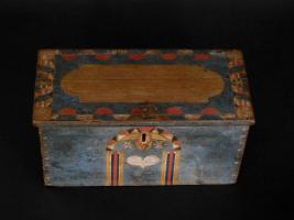 Pennsylvania Miniature Decorated Dower Chest