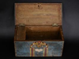 Pennsylvania Miniature Decorated Dower Chest