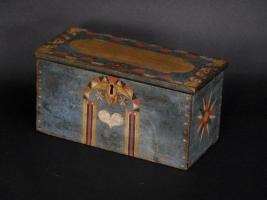 Pennsylvania Miniature Decorated Dower Chest