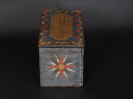 Pennsylvania Miniature Decorated Dower Chest