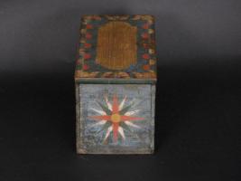 Pennsylvania Miniature Decorated Dower Chest