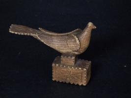 Chip Carved Pine Bird