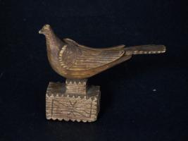 Chip Carved Pine Bird