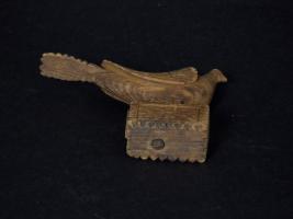 Chip Carved Pine Bird