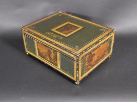 Paint Decorated Storage Box