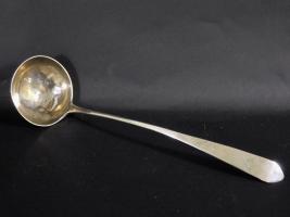 Coin Silver Ladle By Adam Lynn Alexandria Virginia