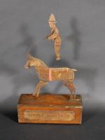 Crandall's Lively Horseman Pull Toy