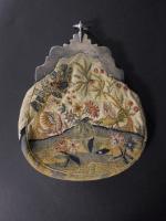 Eighteenth Century Style Dutch Needlework and Silver Purse