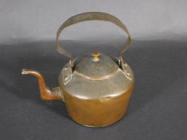 Rare Miniature Pennsylvania Copper Tea Kettle