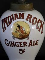 Rare Indian Rock Ginger Ale Dispenser