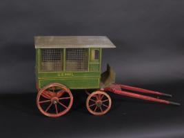 Toy Horse Drawn Mail Wagon