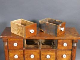 Eleven Drawer Cherry Table Top Apothecary 