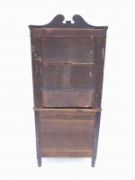 Childs Chest With Carved Secretary Top