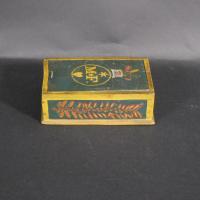 Paint Decorated Slide Lid Box