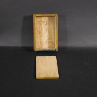 Paint Decorated Slide Lid Box