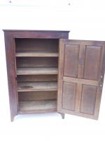 Lancaster County PA Walnut Single Door Cupboard