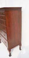 Octorara Walnut High Chest With Removable Spanish Feet