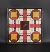Painted Parcheesi Board