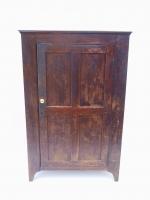Lancaster County PA Walnut Single Door Cupboard