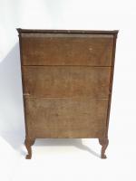 Octorara Walnut High Chest With Removable Spanish Feet
