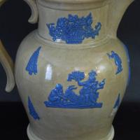 Monumental Ironstone Store Display Pitcher