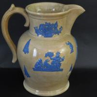 Monumental Ironstone Store Display Pitcher