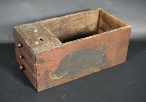 Folk Art Storage Box