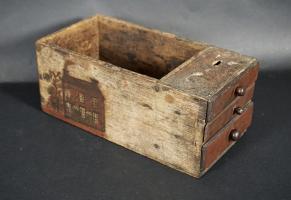 Folk Art Storage Box
