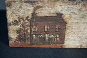 Folk Art Storage Box