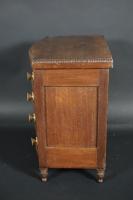 Miniature Sheraton Bow Front Chest Of Drawers