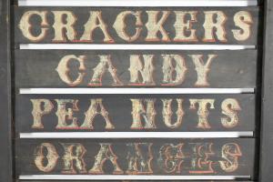 Country Store Product Advertising Sign