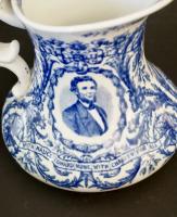 Abraham Lincoln Ironstone Pitcher