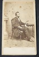 Carte De Visite of Abraham Lincoln
