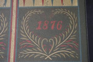 1876 Felt Game Board