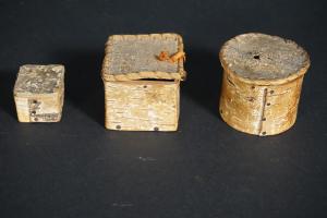 Birch Bark Boxes 